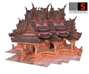 ancient temple 3D
