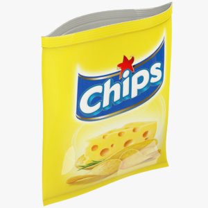 chips pack 3D model