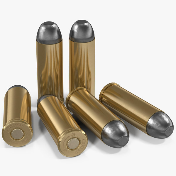 Cartridges 45 colt 3D model - TurboSquid 1255131