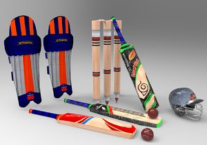 cricket kit pack practice 3D