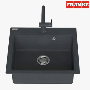 appliance faucet franke 3D model