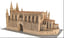 cathedral mallorca spain 3D model