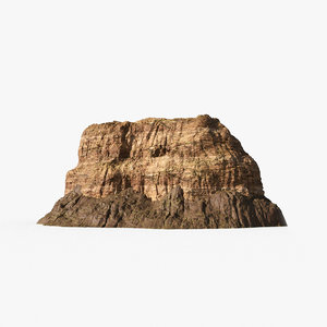 3dsmax desert rock