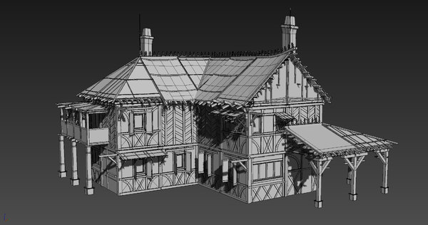 3D medieval house fantasy 10 - TurboSquid 1252544