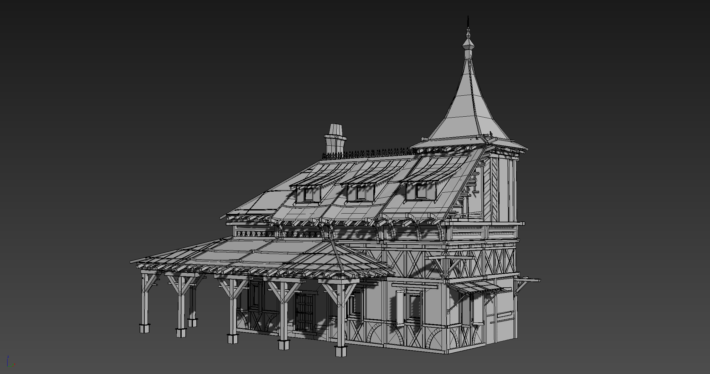 3D medieval house fantasy 11 - TurboSquid 1252553
