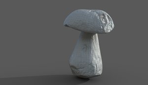 mushroom 3D model