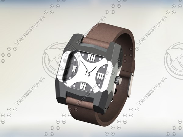 3D file watches model
