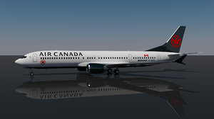 3D air canada 737 9