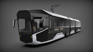 r1 1 tram 3D model