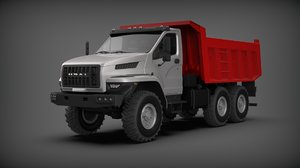 3D truck ural model