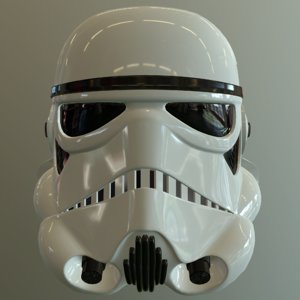 stormtrooper helmet 3D model