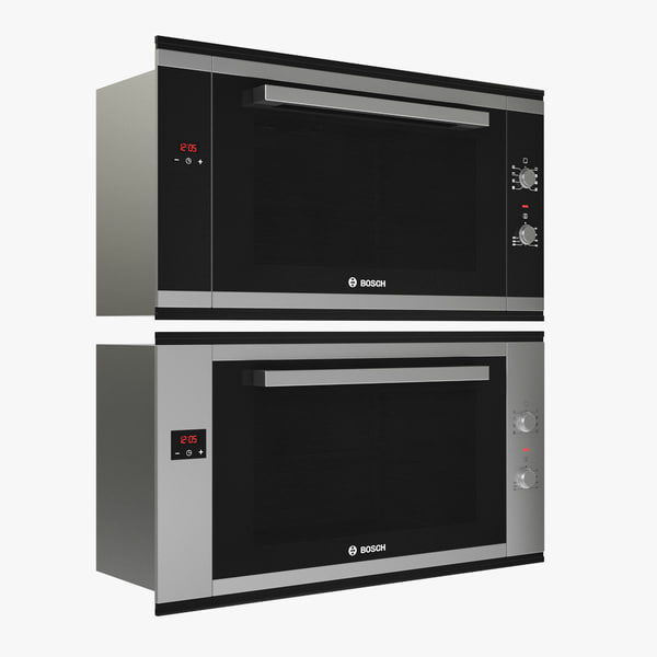 modelo 3d Horno simple empotrable 90 cm Serie 6 BOSCH - TurboSquid 1253643