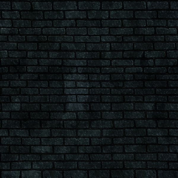 Texture Png Brick Dark Wall - Brick Wall Texture Png