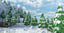 landscape snow 3D model
