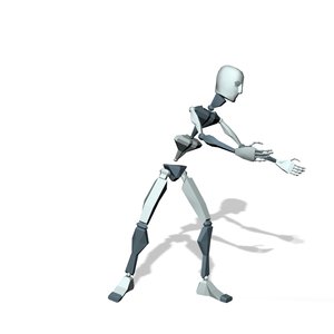Worker carry and sent mocap