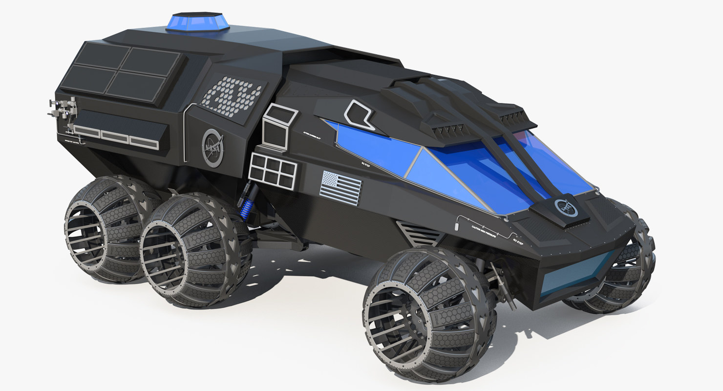 Nasa futuristic mars rover 3D model TurboSquid 1254092