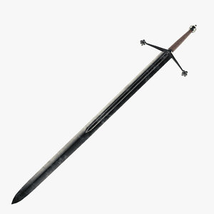 claymore sword 3D
