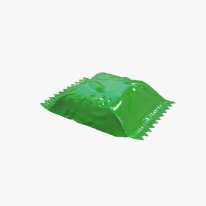 candy wrapper 3D