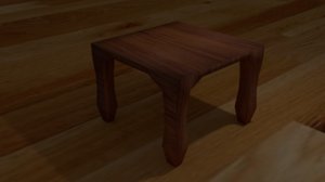 3D simple table