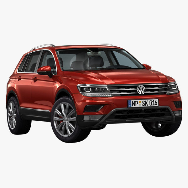 3d model 2017 tiguan