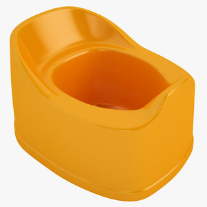 baby toilet 3D model