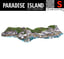 3D paradise island pack 7 model