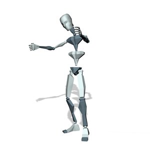 Businessman stand reading