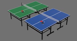 ping pong table 2a 3D model