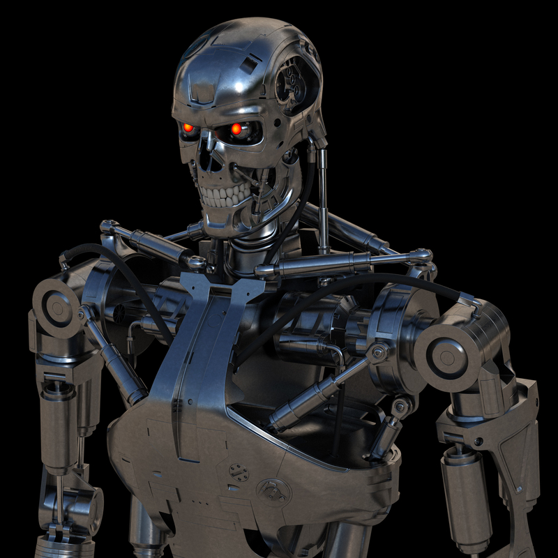 3D model terminator t-800 endoskeleton - TurboSquid 1254583