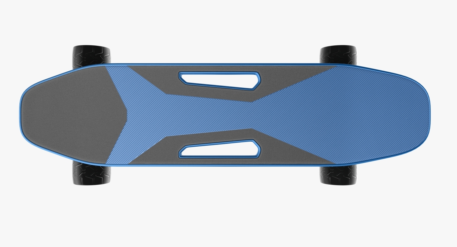 Electric skateboard 3D model TurboSquid 1254677
