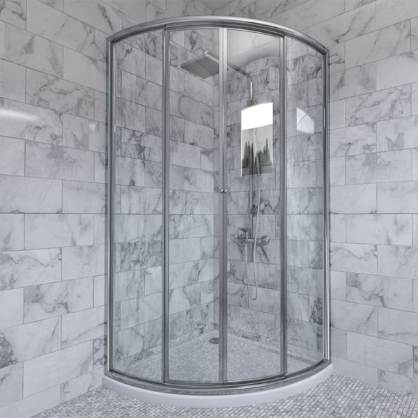 3D bathroom shower cabin model