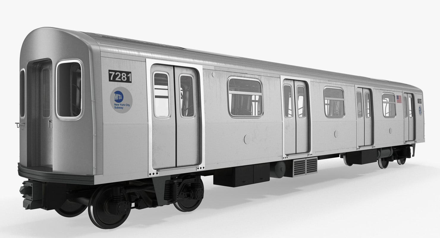 Subway passanger wagon r160 model - TurboSquid 1255703