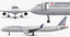 3D model airbus a321 air france