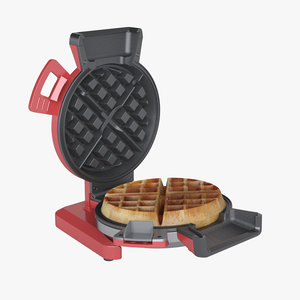 photoreal vertical waffle maker 3D model