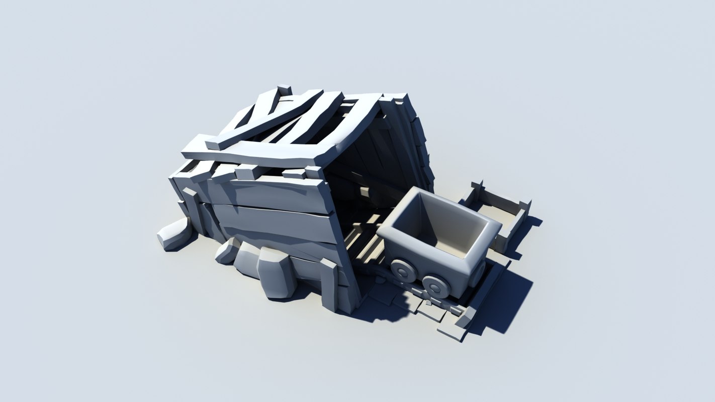 Modello 3D Miniera d'oro Clash of Clans Livello 1 TurboSquid 1255055