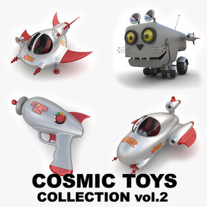 3D cosmic toys vol 2 model