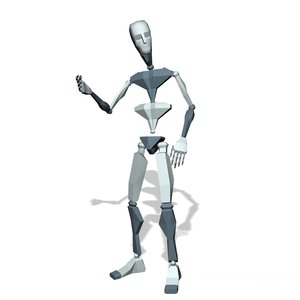 Male holding item and showed