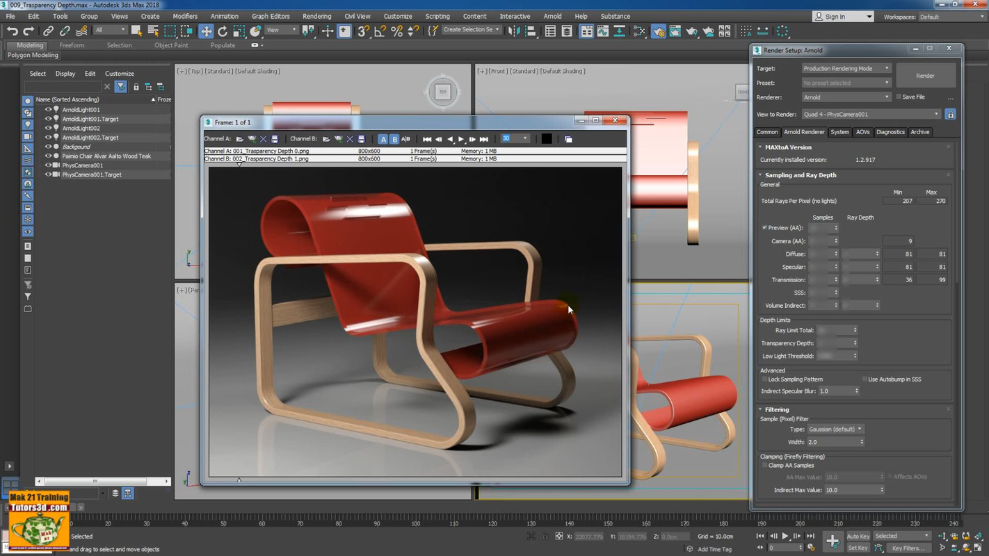 arnold 3ds max 2021