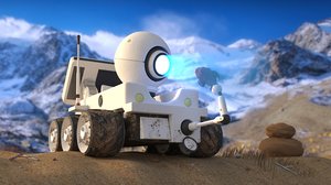 robot roverx rover 3D model