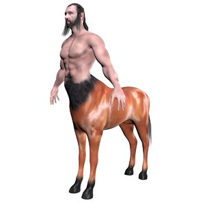 centaur 3D model