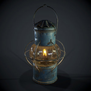 pbr oil lantern model