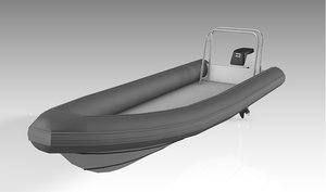 3D model dinghy