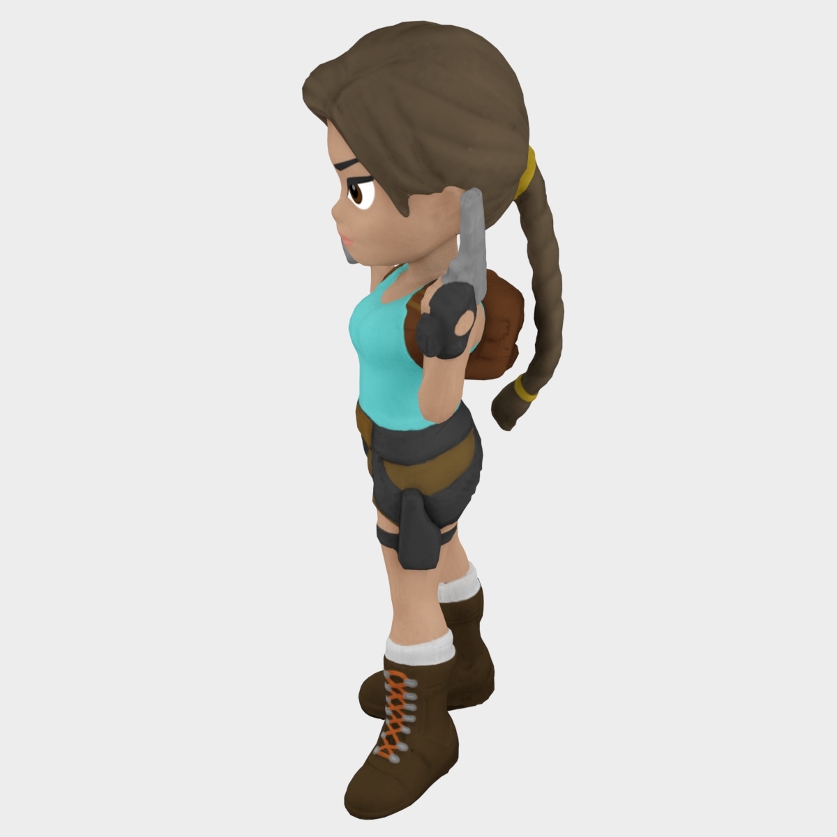 Modello 3d Lara Croft Cartoon Turbosquid 1256195