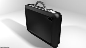3D attache briefcase case