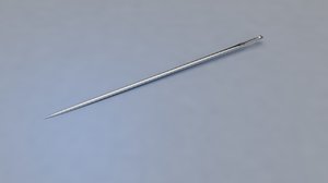 hand sewing needle 3D model