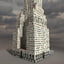 3D new york manhattan buildings