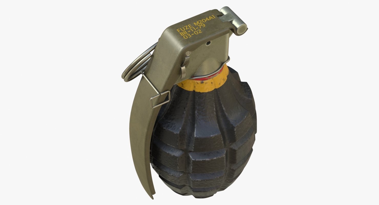 手榴弹包033d模型