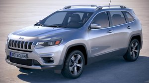 jeep cherokee limited 3D model