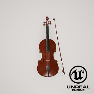 violin 3D