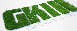 Grass Kit III for C4D and Vray 3